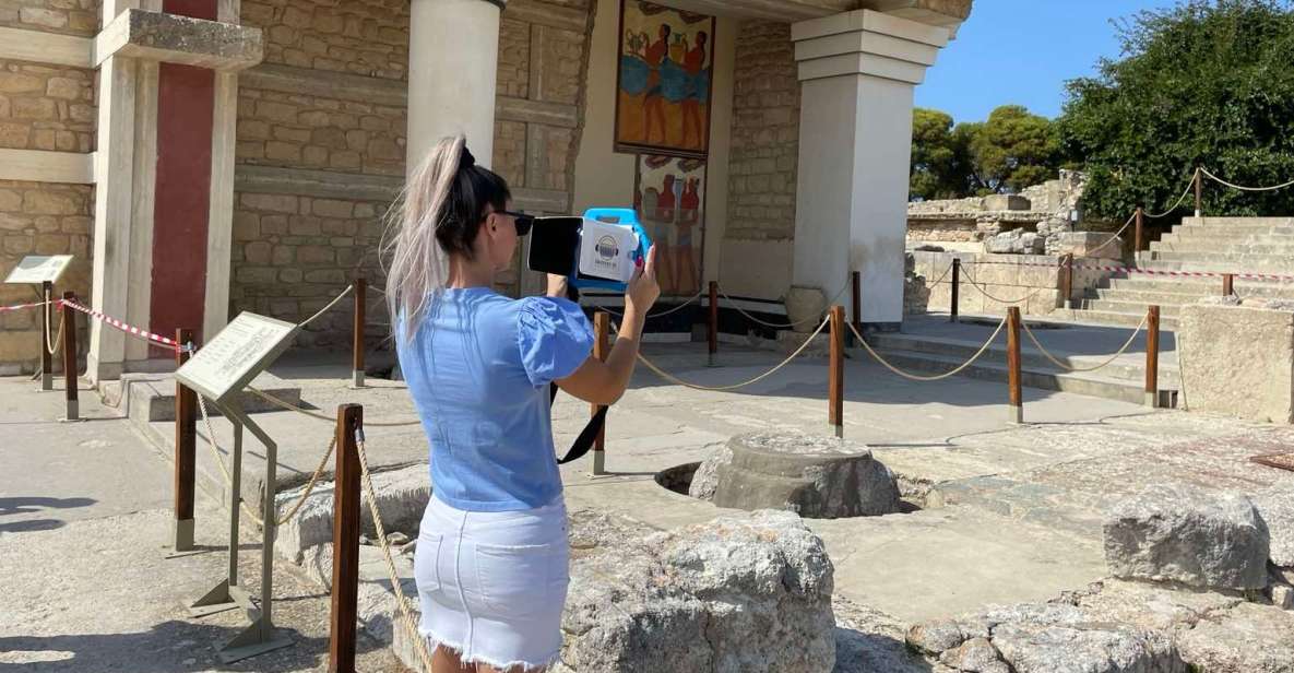 Heraklion: Palace of Knossos 3D Virtual Audio Tour by Tablet