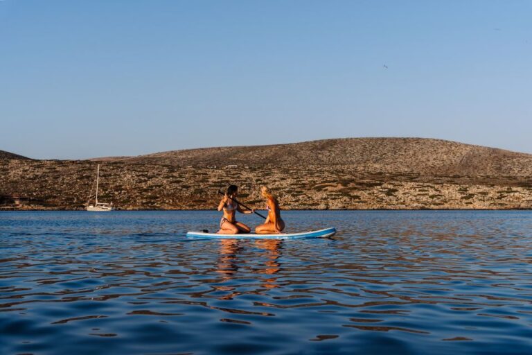 Heraklion: Sunset Sailing Cruise Dia Island With Snorkeling