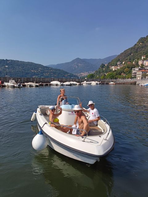 1 lake como 3 hour boat rental Lake Como: 3-Hour Boat Rental