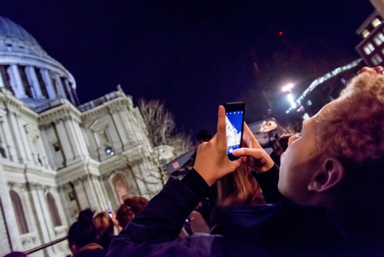 London: Nighttime Open-Top Bus Sightseeing Tour