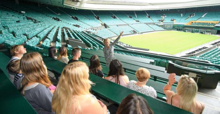 London: Wimbledon Tennis Club and Westminster Walking Tour