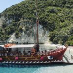 1 nydri full day wooden boat cruise with bbq drinks Nydri: Full-Day Wooden Boat Cruise With BBQ & Drinks