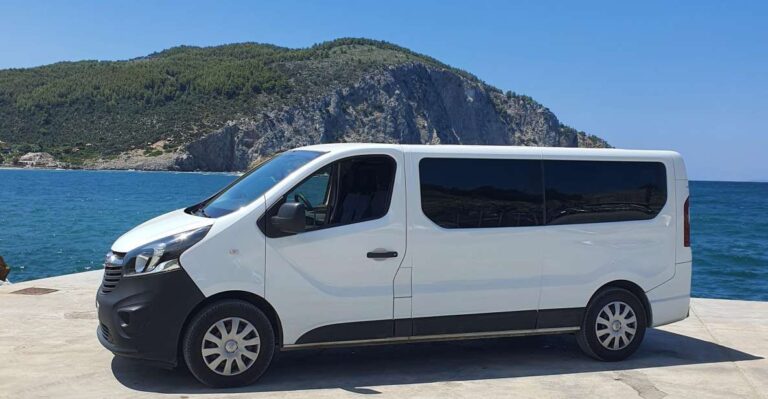 Rafina Port to Athens City Easy Transfer Van and Minibus