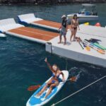 1 rhodes boat cruise with food drinks sup kayak swimming Rhodes: Boat Cruise With Food, Drinks, Sup, Kayak & Swimming