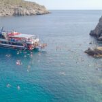 1 rhodes town scenic cruise to lindos with swim stops Rhodes Town: Scenic Cruise to Lindos With Swim Stops