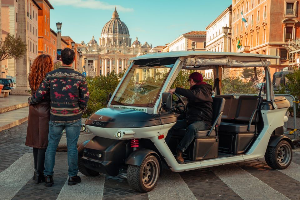 1 rome city sightseeing tour by golf cart Rome: City Sightseeing Tour by Golf Cart