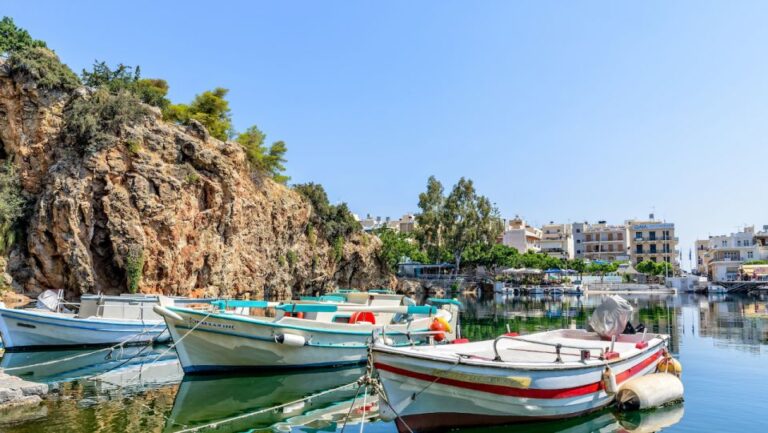 Spinalonga With Guide, Mirabello Bay Cruise, Swimming & BBQ