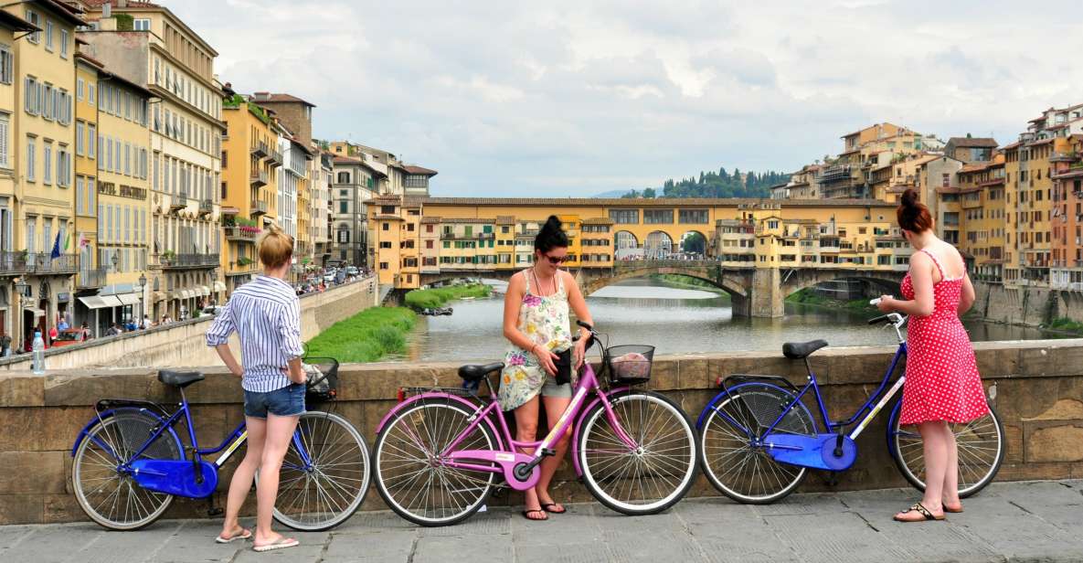 Florence: Private Tour by Bike With Gelato Tasting - Languages Available and Meeting Point