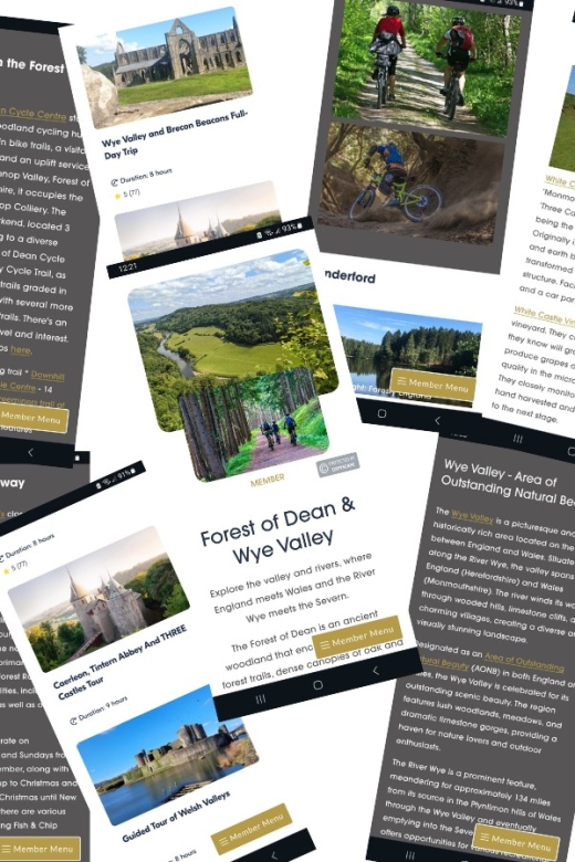 Forest of Dean & Wye Valley: Interactive Roadtrip Guidebook - Exciting Activities to Experience