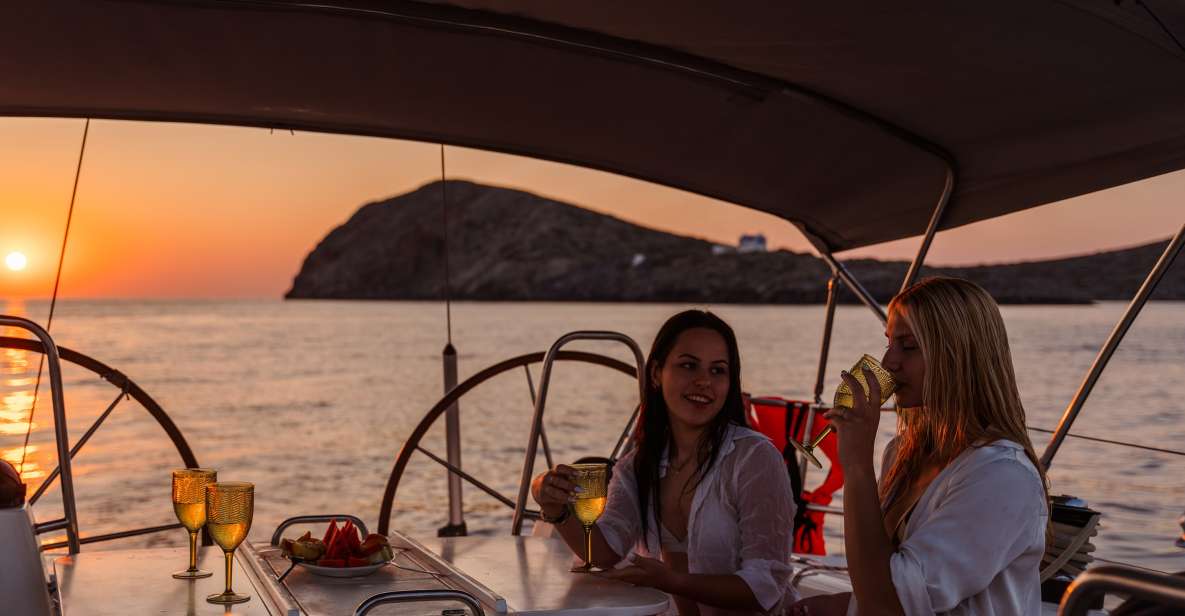 Heraklion: Sunset Sailing Cruise Dia Island With Snorkeling - Tour Duration and Languages