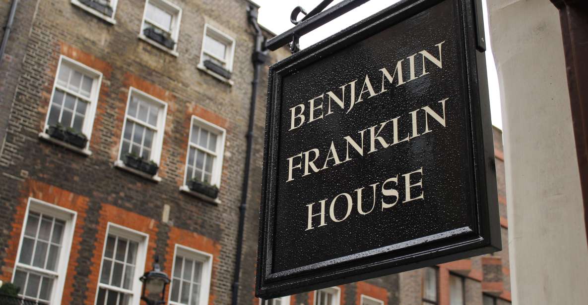 London: Architecture Tour of Benjamin Franklin House - Experience Description