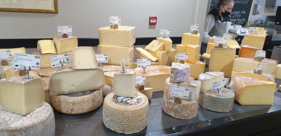 London: Cheese Tasting Walking Tour - Itinerary