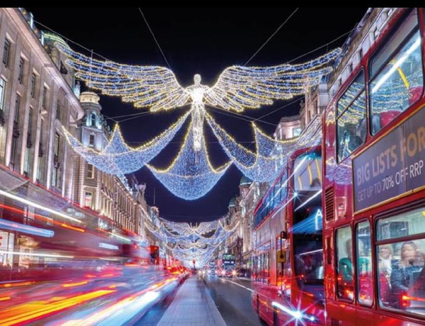 London: Christmas Lights by Night Open-Top Bus Tour - Inclusions