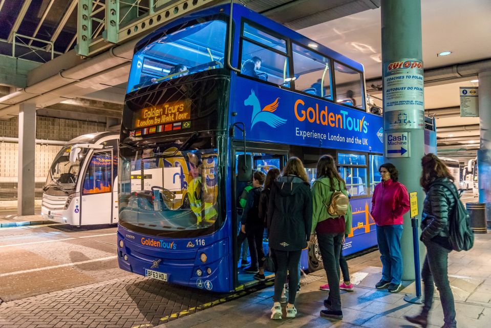 London: Nighttime Open-Top Bus Sightseeing Tour - Highlights