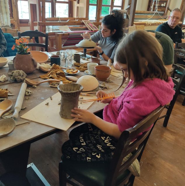 POTTERY IN VOLOS, PELION, CREATING YOUR OWN POT - Participant Information