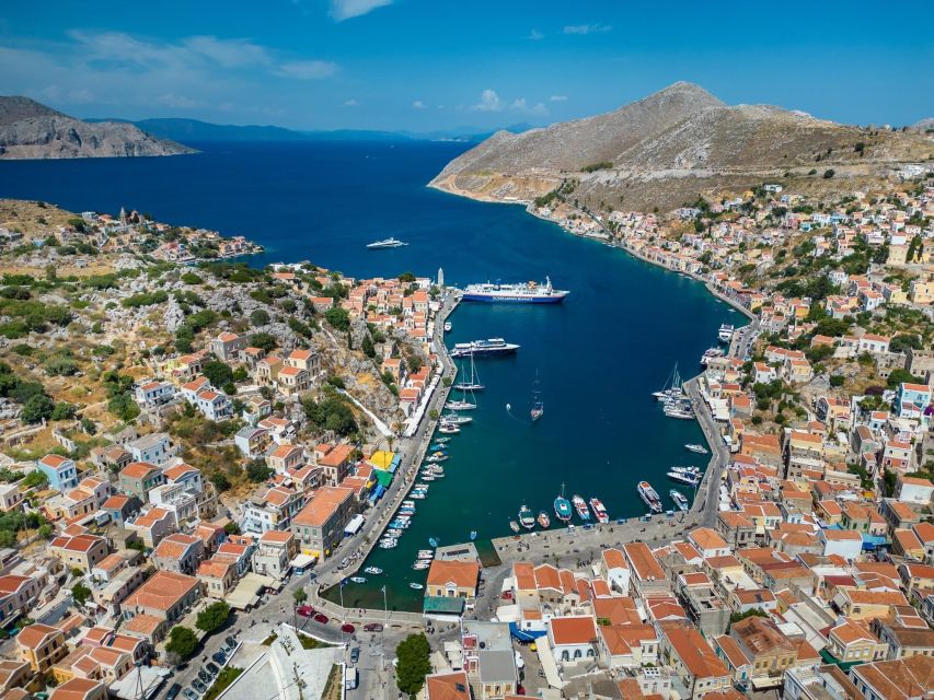 Rhodes: High-Speed Boat to Symi Island and St Georges Bay - Full Description