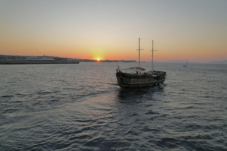 Rhodes: Sunset Cruise With Unlimited Aperol, Beer, and Wine - Duration and Highlights of the Cruise