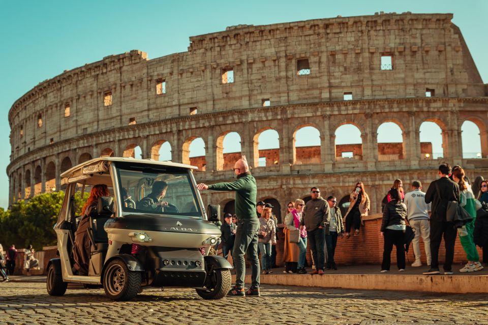 Rome: City Sightseeing Tour by Golf Cart - Itinerary