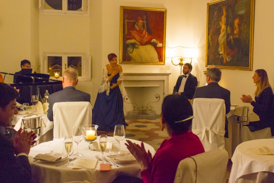 Rome: Dinner and Opera Performance at Palazzo Pamphili - Highlights