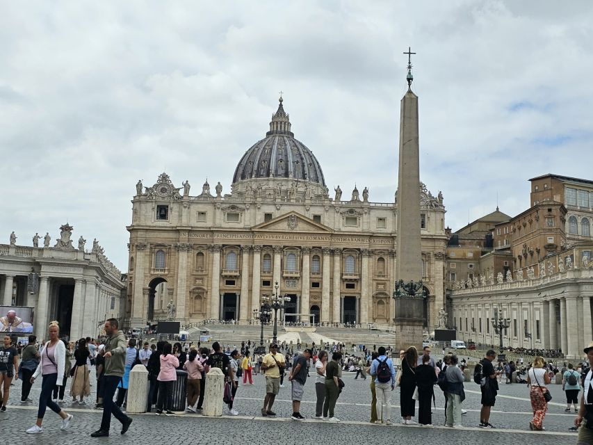 Rome: St Peters Basilica & Papal Tombs Tour With Dome Climb - Tour Highlights