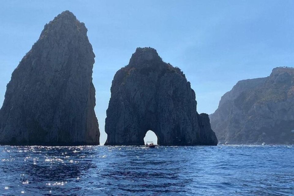 Capri Private Boat Tour From Capri (2 Hours) - Inclusions