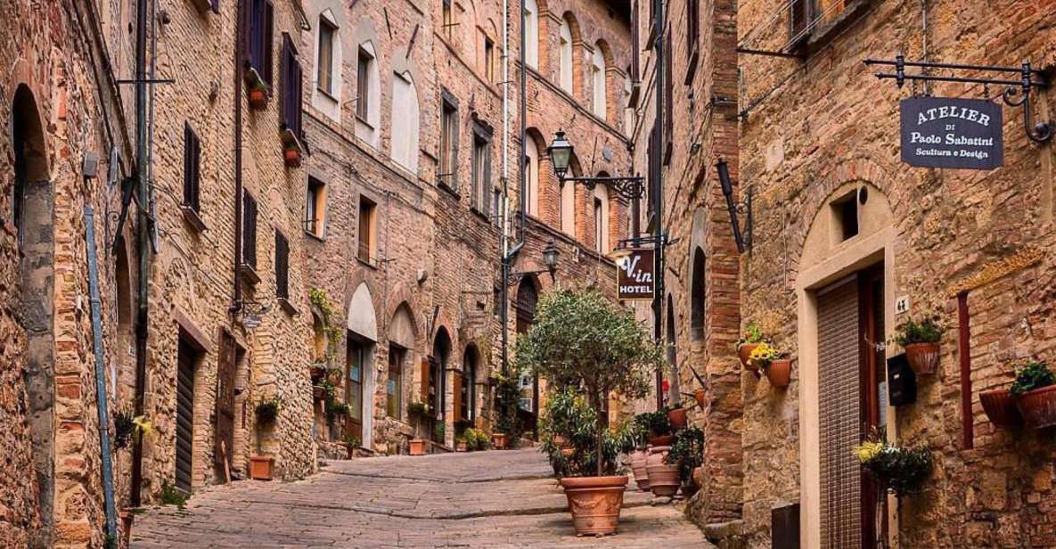 From Florence: PRIVATE Tour of San Gimignano and Volterra - Activity Description