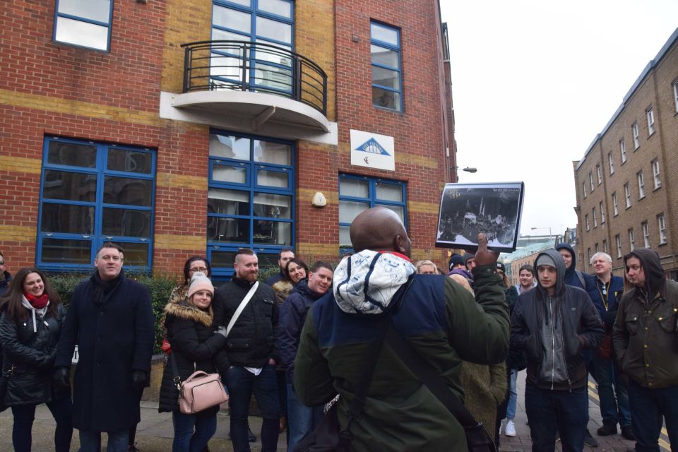 Gangster London Walking Tour With Actor Vas Blackwood - Meeting Point Details