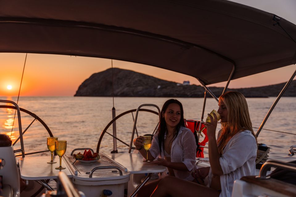 Heraklion: Sunset Sailing Cruise Dia Island With Snorkeling - Group Size and Inclusions