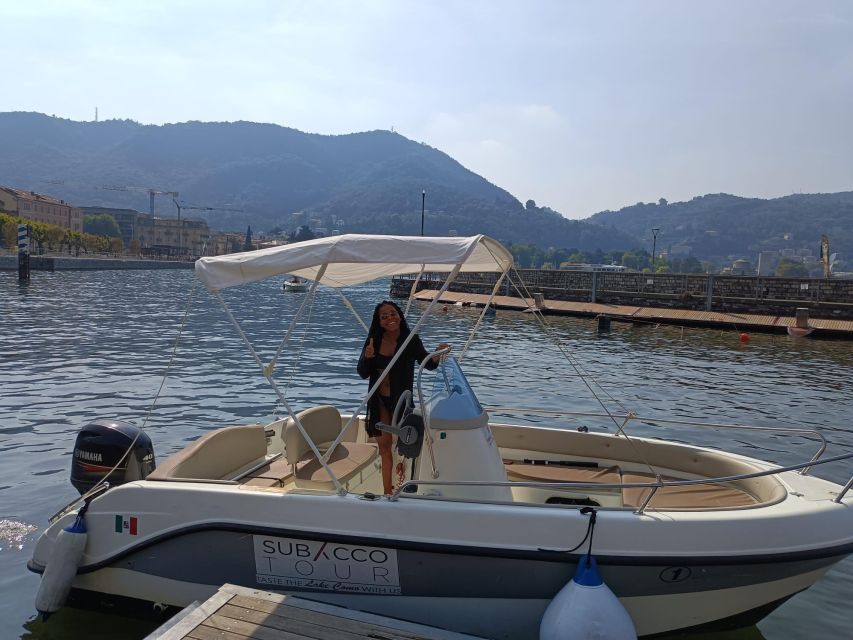 Lake Como: 3-Hour Boat Rental - Languages Available