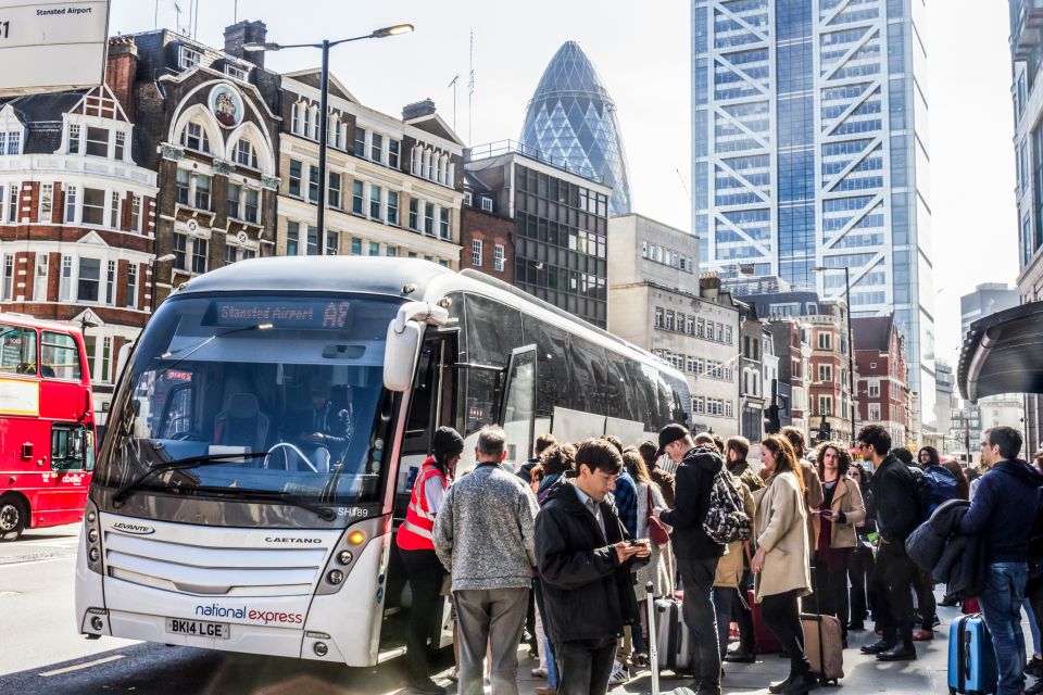 London: Stansted Airport From/To Central London Bus Transfer - Popular Days for Bus Transfers