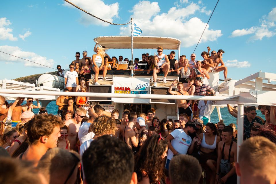 Malia: Booze Cruise Boat Party With Live Dj - Participant Restrictions