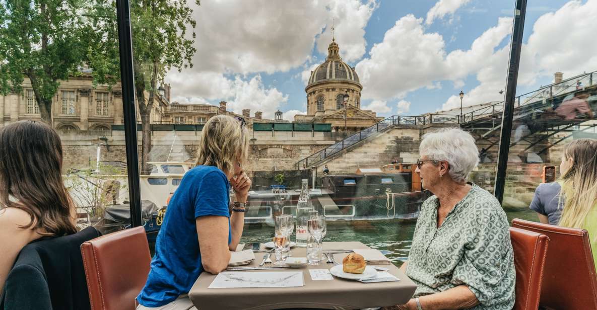 Paris: 2-Hour River Seine Lunch Cruise - Full Cruise Experience Description