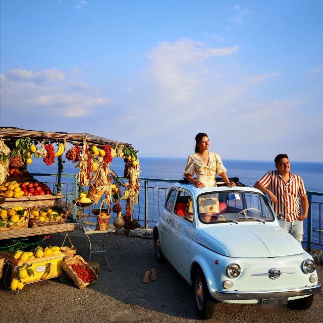 Positano/Praiano: Iconic Fiat 500 Private Amalfi Coast Tour - Tour Inclusions