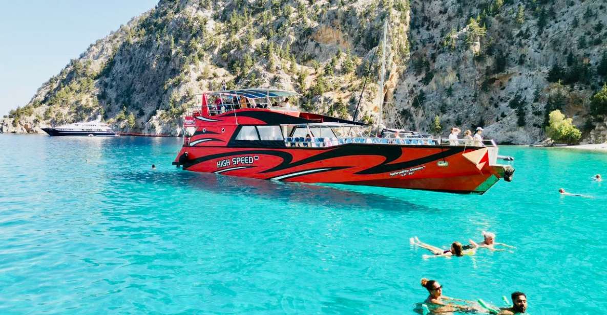 Rhodes: High-Speed Boat to Symi Island and St Georges Bay - Inclusions