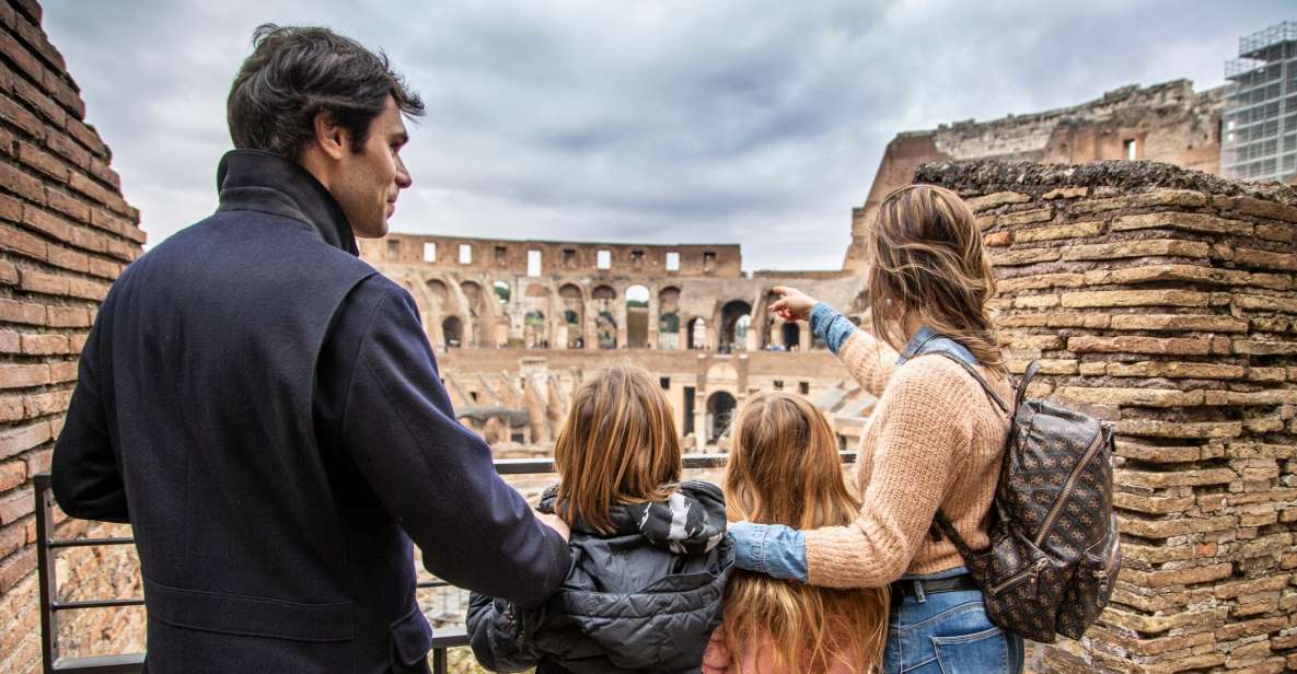 Rome: Colosseum, Forum & Pantheon Tour for Kids With Gelato - Inclusions and Restrictions