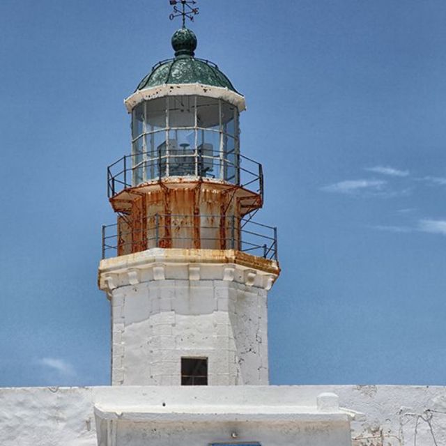 Sunset Armenistis Lighthouse Visit - Testimony and History