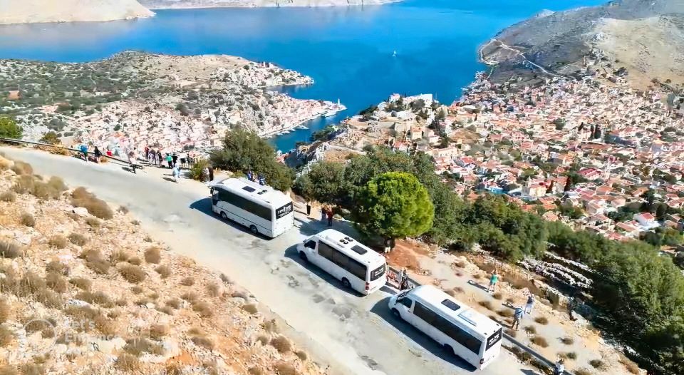 Symi: Bus Excursion to Toli Bay - Shared Transportation