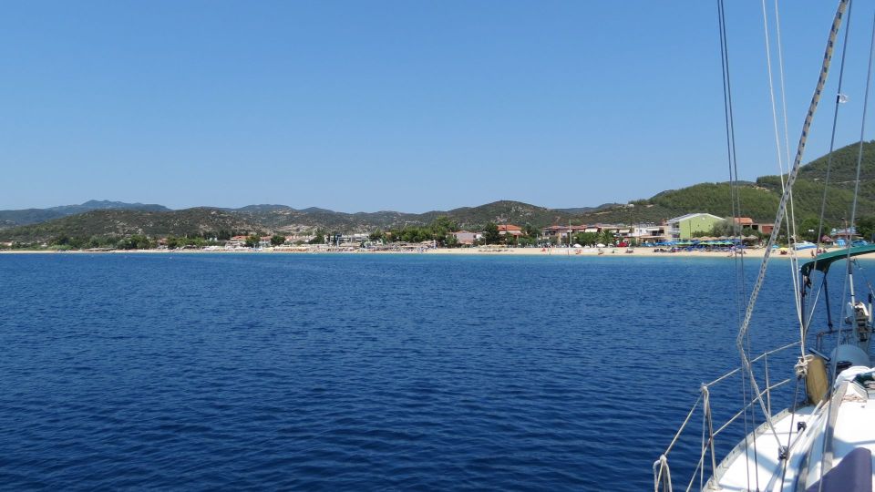 5 Hours From Sithonia: Sailing Trip Secluded Coves & Islands - Directions and Activities