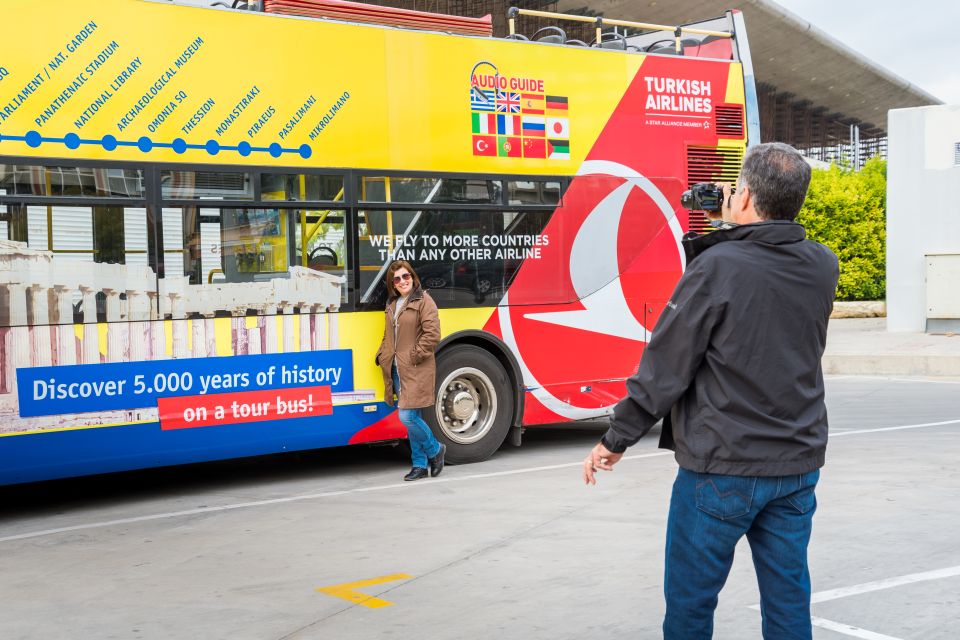 Athens: City and Seaside Yellow Hop-on Hop-off Bus Tour - Tour Highlights