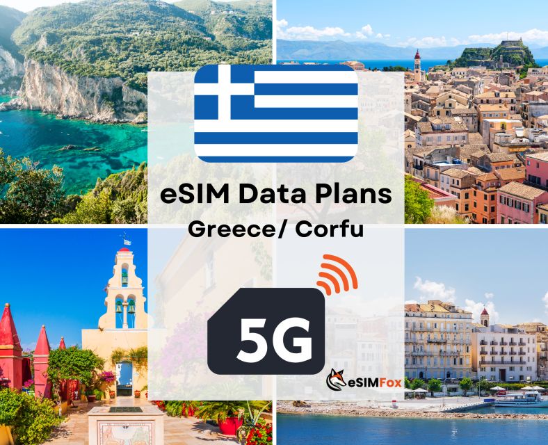 Corfu: Greece/ Europe Esim Internet Data Plan High-Speed - Compatibility and Activation Process