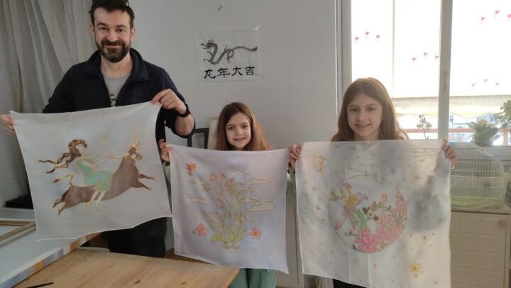 Create Your Own Greek Silk Scarf Souvenirs - Activity Details