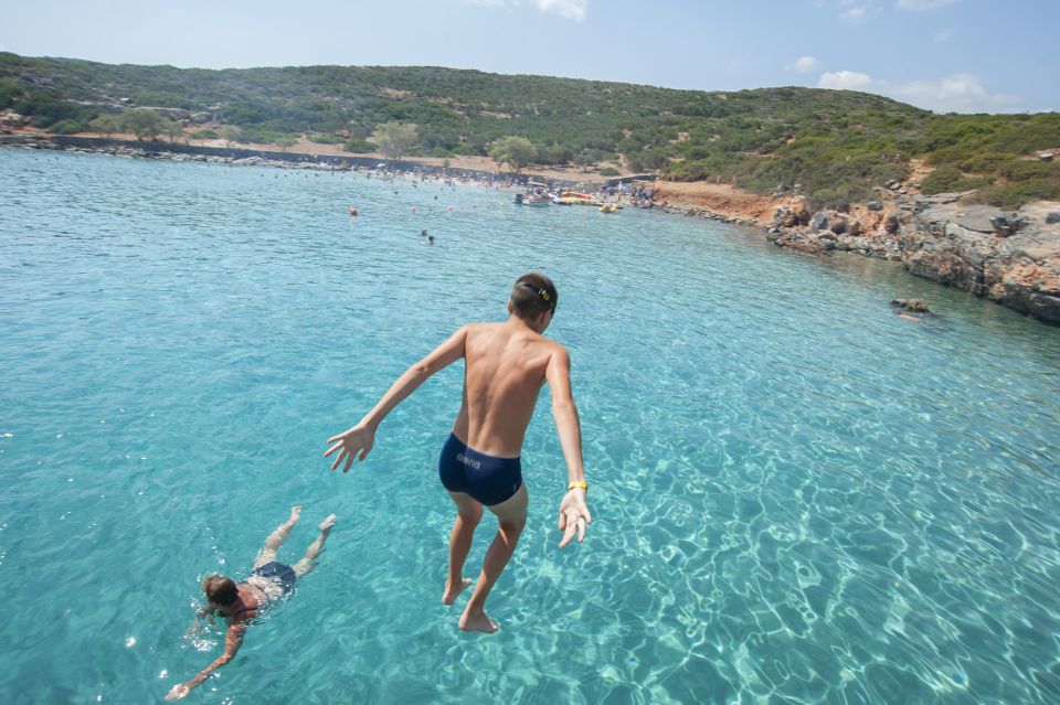 Crete: Spinalonga Agios and Elounda Boat Tour and BBQ - Inclusions