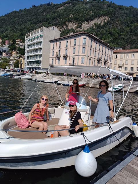 Lake Como: 3-Hour Boat Rental - Private Group Experience