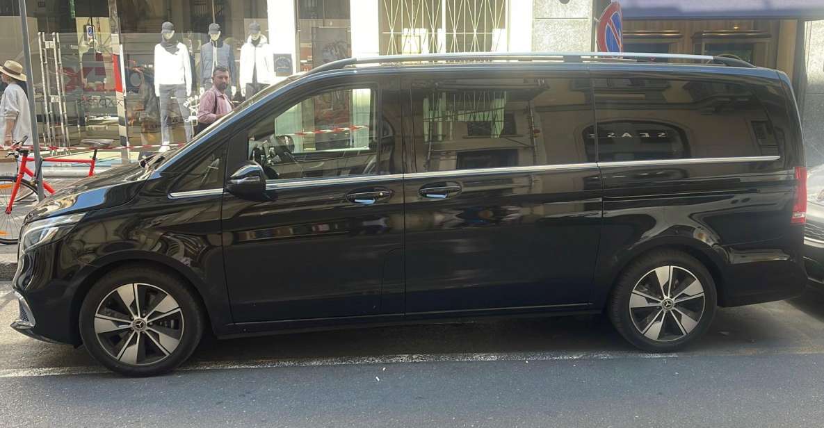 Milan: ORIO AL SERIO BGY Airport Transfer in Luxury MINIVAN - Exclusions