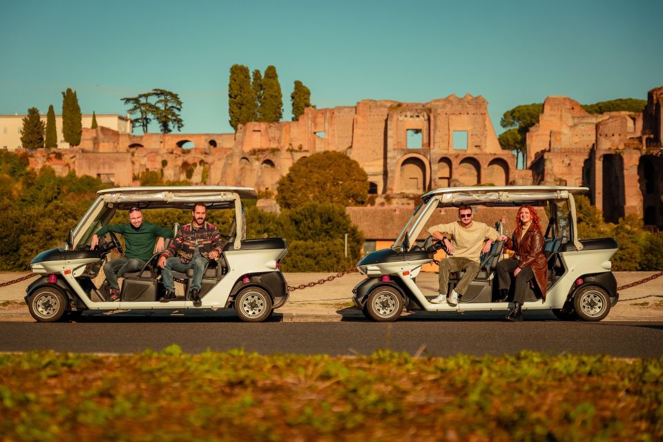 Rome: City Sightseeing Tour by Golf Cart - Inclusions