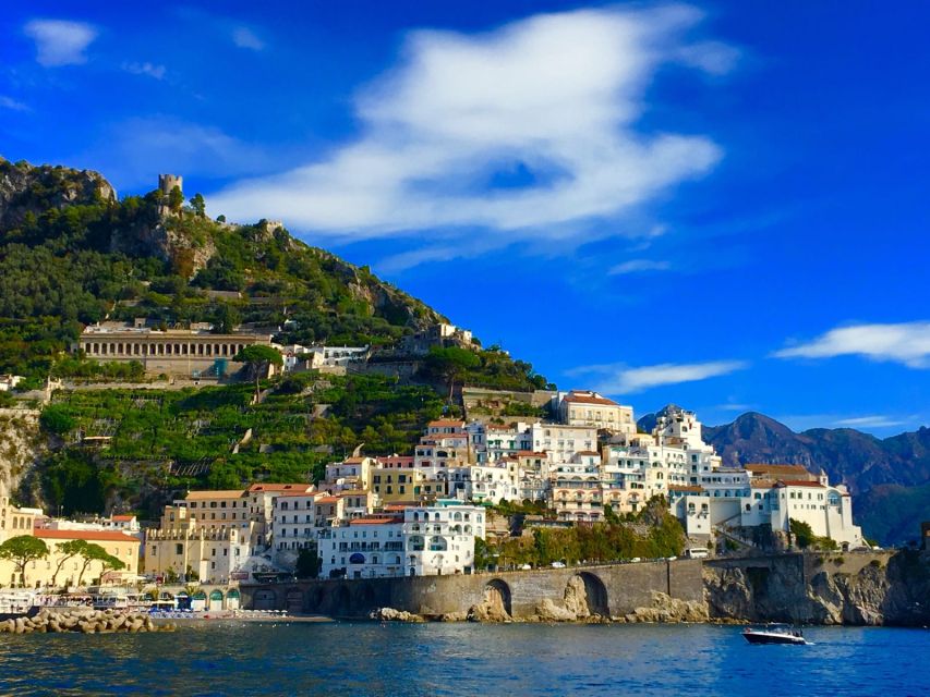 Amalfi Coast Premium Boat Tour From Sorrento Max 8 People - Booking Information