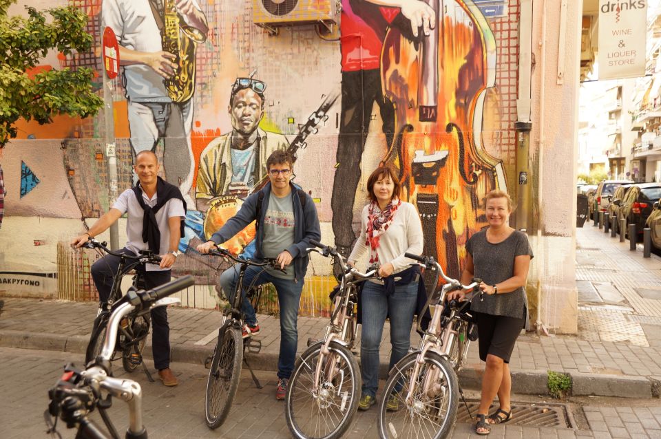 Athens: Greek Life and Street Art Electric Bicycle Tour - Booking Information