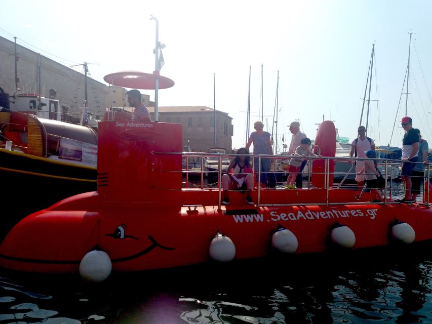 Chania: Semi-Submarine Boat Underwater Experience - Meeting Point