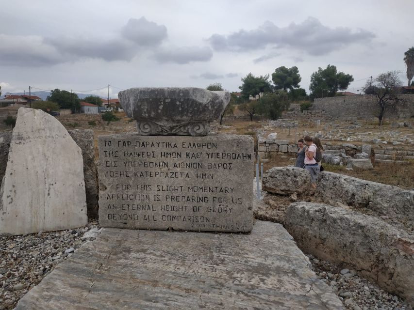 From Athens: Half-Day Biblical Corinth Tour - Directions and Recommendations