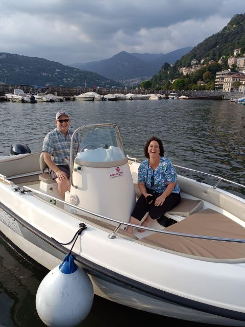 Lake Como: 3-Hour Boat Rental - Booking Information